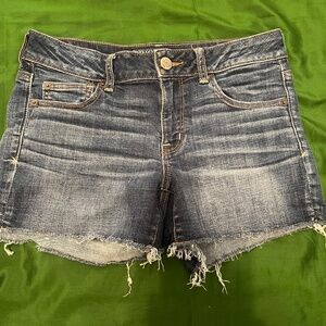 American Eagle Outfitters Distressed Denim Shorts